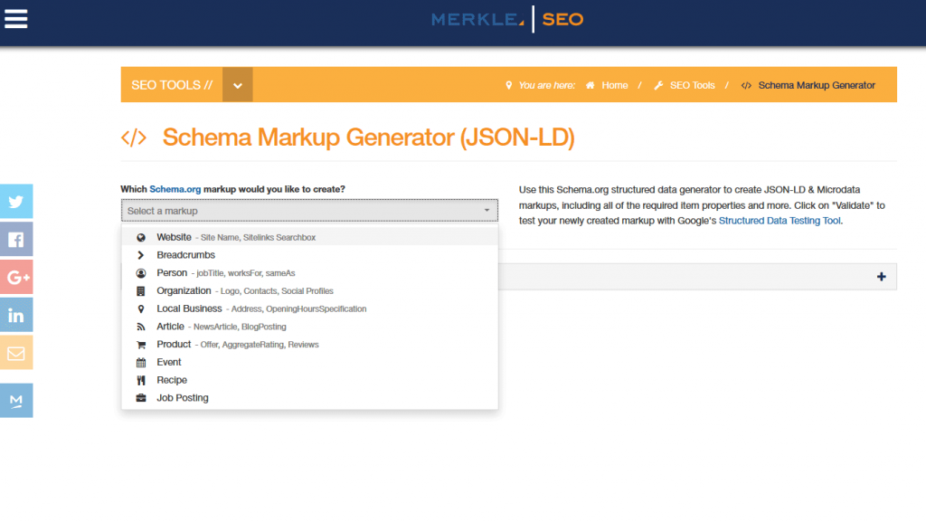json ld generator